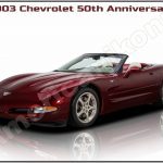 2003 corvette 50th anniversary