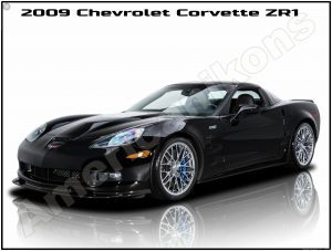 2009 Chevrolet Corvette ZR1 Collectible Metal Sign