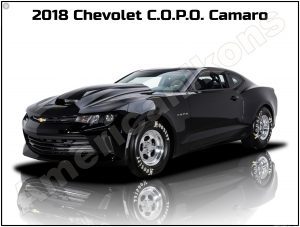 2018 Chevrolet C.O.P.O. Camaro Collectible Metal Sign - Image 1