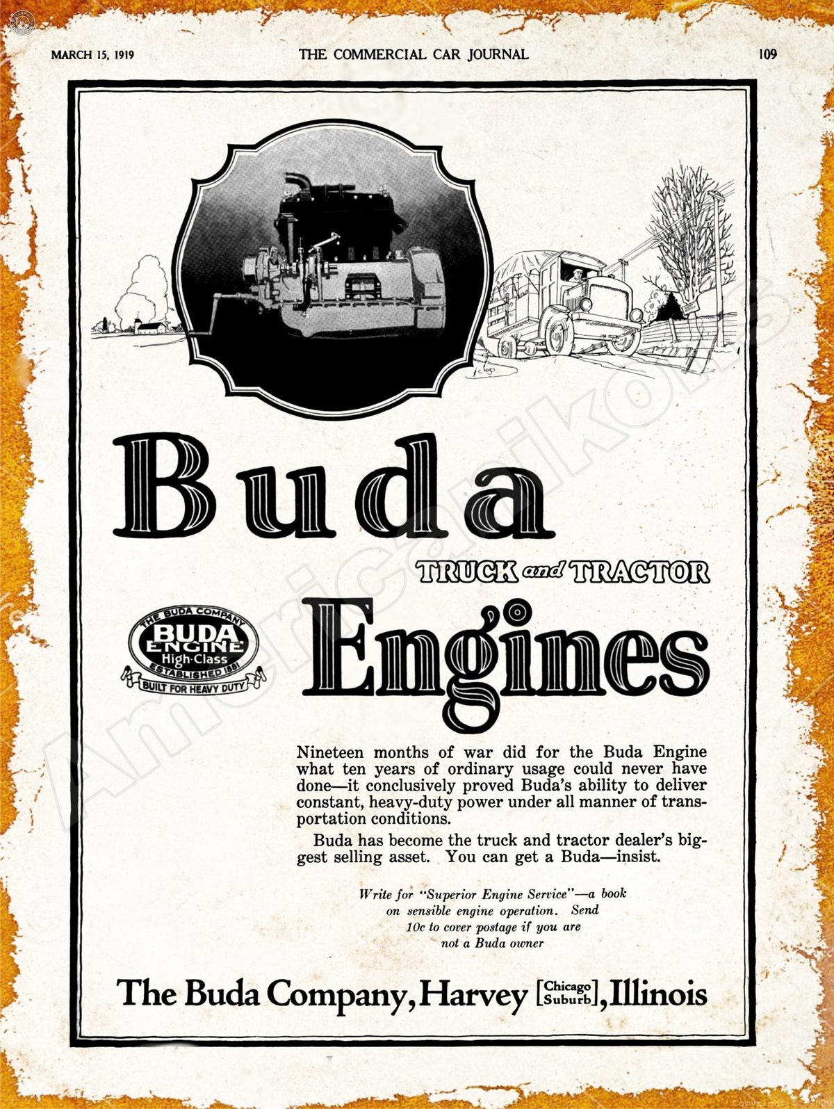 Buda Engines American Ikons