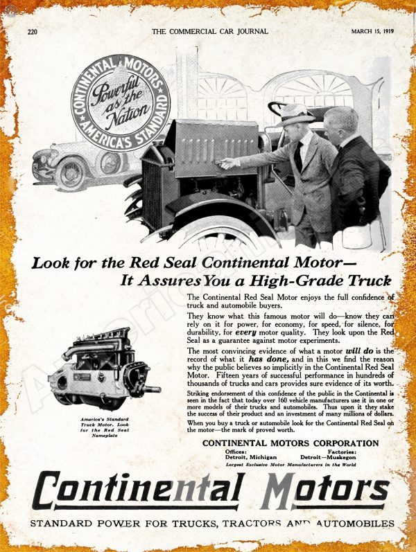 1919 continental 1