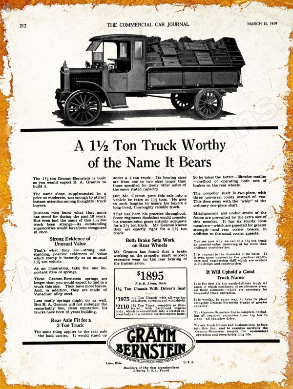 1919 gramm bernstein 1