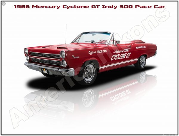 1966 Mercury Cyclone GT Indy 500 Pace Car