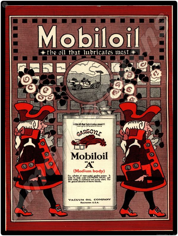 1911 Mobil Oil 1