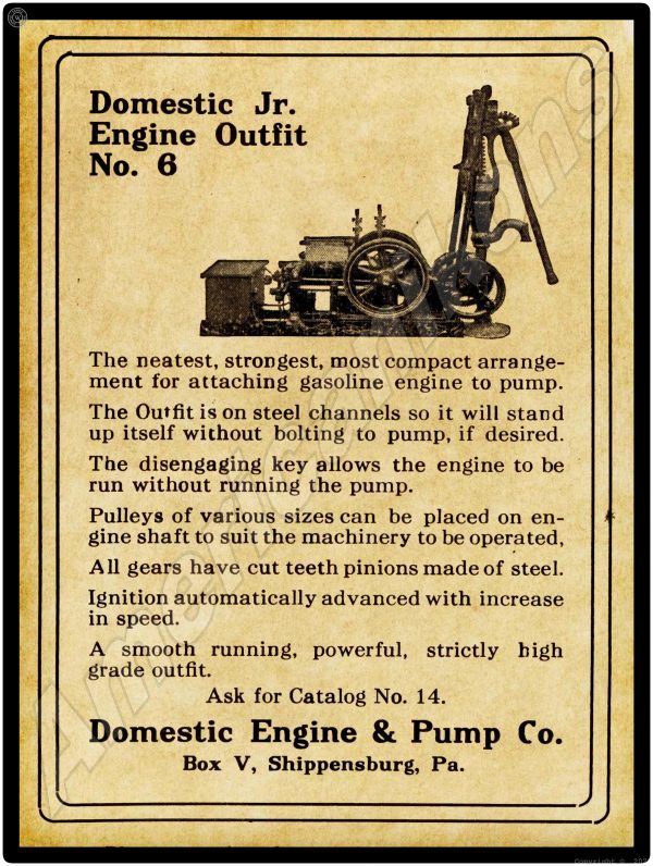 1914 Domestic Engines 1