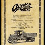 1917 Acason Motor Trucks