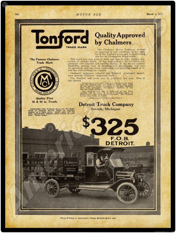 1917 Detroit Trucks 1
