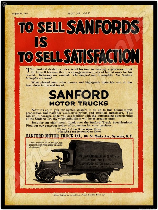 1917 Sanford Trucks 2 Left