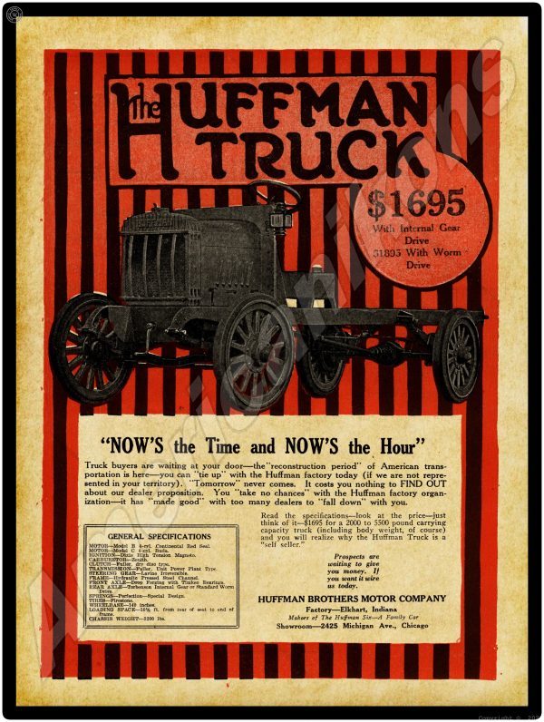 1920 Huffman Trucks 1