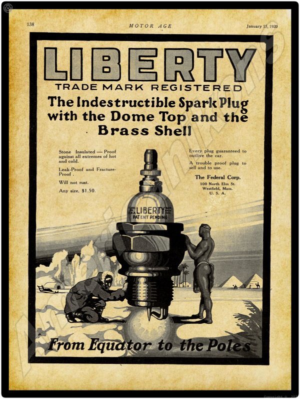1920 Liberty Spark Plugs 2