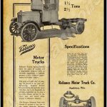 1920 Reliance Motor Trucks