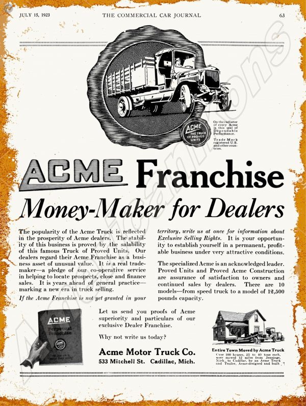 1923 Acme Trucks 3