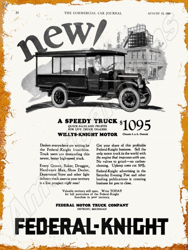 1924 Federal Trucks 1