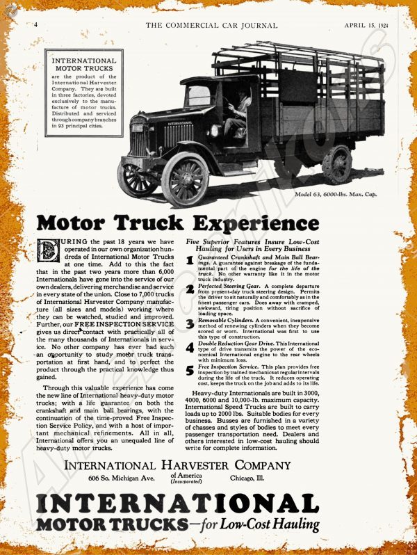 1924 International Trucks 2