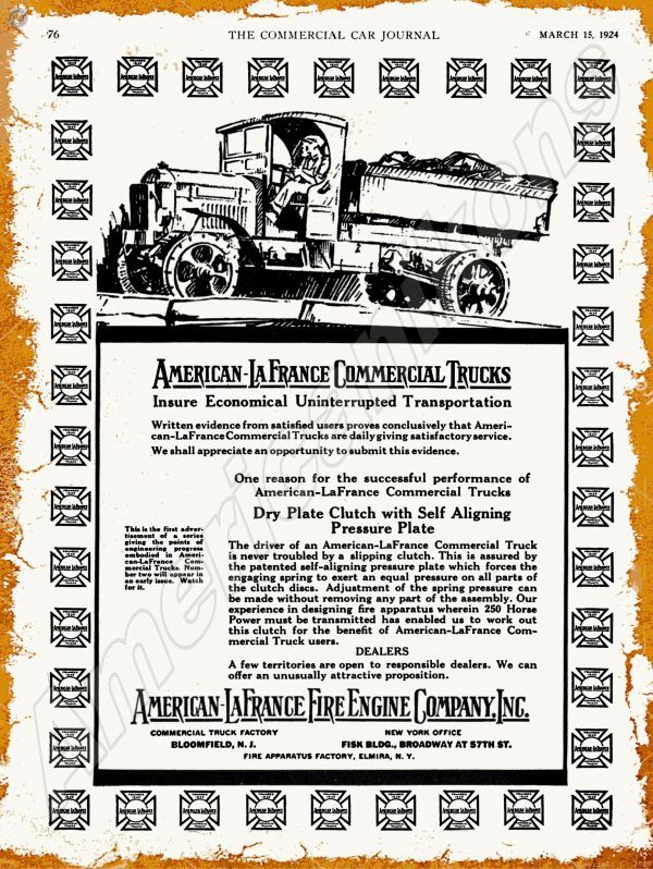 1924 LaFrance Trucks 1