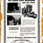 1924 Zenith Carburetors