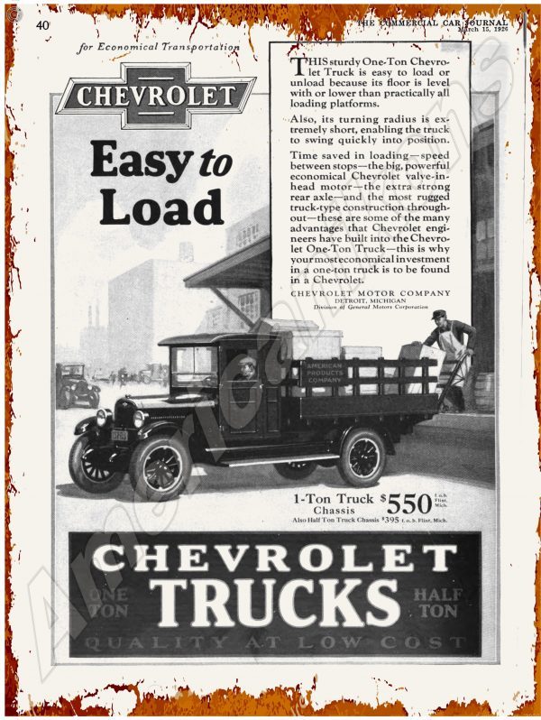 1926 Chevrolet Trucks 2