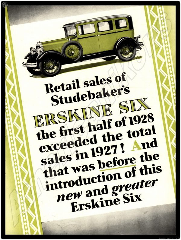 1928 Studebaker Erskine Six