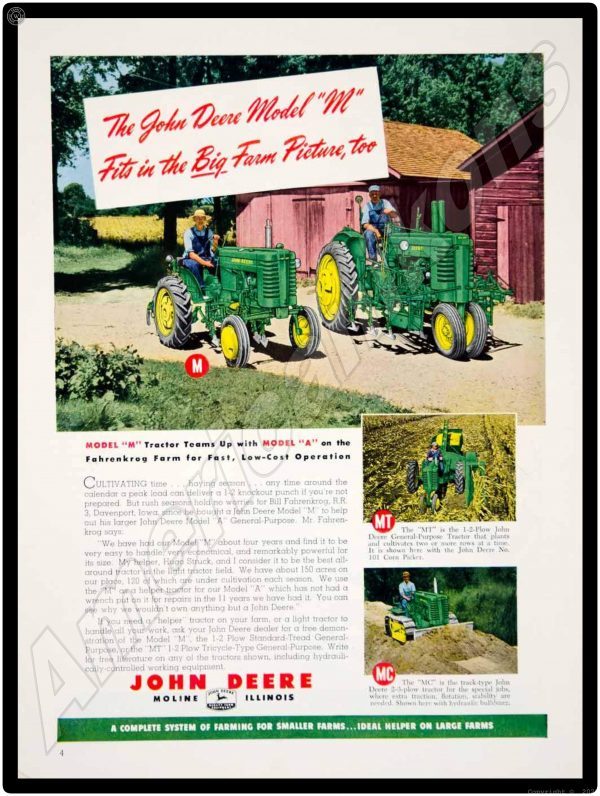 1951 John Deere Model M