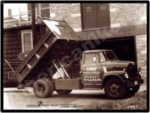 International Trucks Collectible Sign: Cirro Contractors - Chicago, Illinois