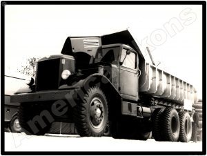 International Trucks Collectible Metal Sign: Chicago, 1948 - Gravel Dump Model - Image 1