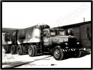 International Trucks Collectible Metal Sign: Rogers Cartage - 1949