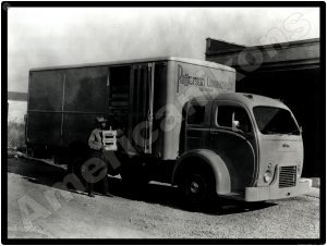 White Trucks Model 3000 Collectible Metal Sign: Patterson Laboratories - Detroit, Michigan