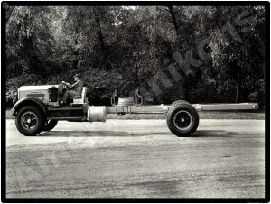 White Trucks Collectible Metal Sign: White Chassis Shown - Image 1