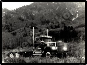 White Trucks Collectible Metal Sign: Western Star tractor