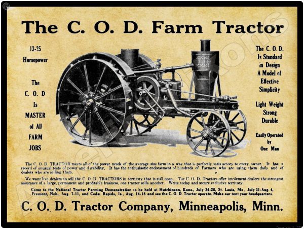 1916 COD Tractors 1