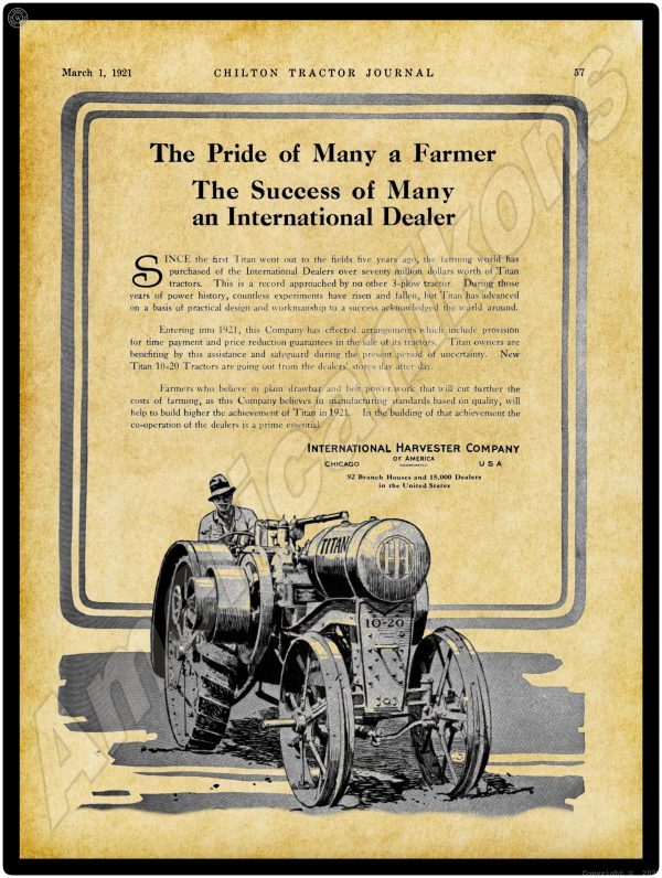 1921 International Harvester 55