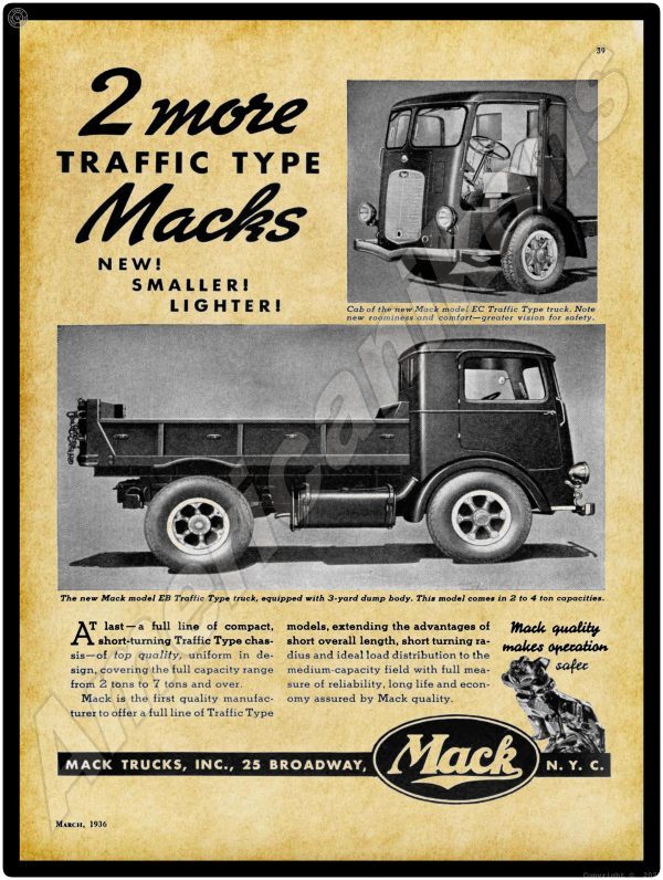 1936 Mack Trucks 1