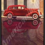 1936 Packard 120 Red
