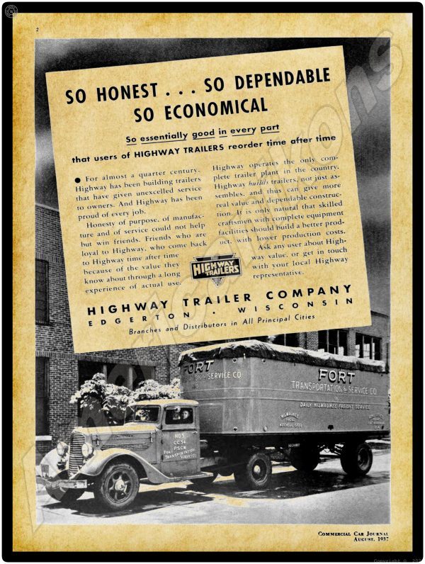 1937 Diamond T Trucks 1