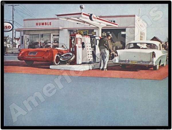 1961 Humble Oil Inset