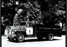 Diamond T Trucks Collectible Metal Sign: Williams Lumber Company Truck
