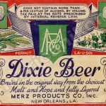 Dixie Beer rick label