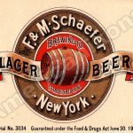 schaefer lager beer