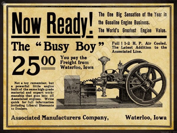 1912 Associated Busy Boy Engine
