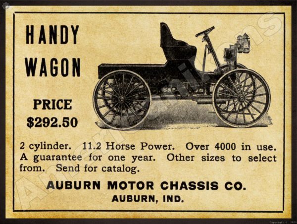 1912 Auburn Motor Chassis Co.
