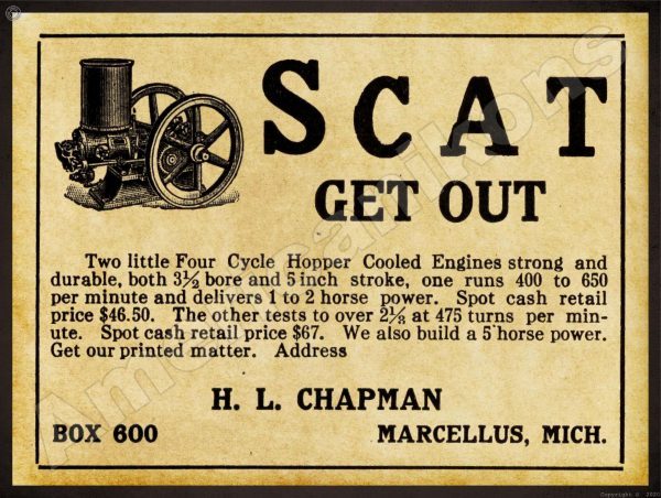 1912 Chapman Engines