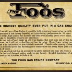 1912 Foos Gas Engines