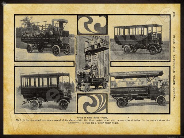 1911 Knox Motor Trucks 1