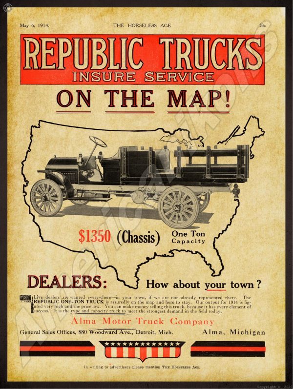 1914 Republic Trucks 1