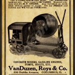 1914 Van Duzen Concrete Mixer