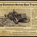 1915 Common Sense Gas Tractor