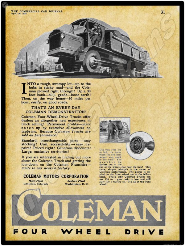 1928 Coleman 1