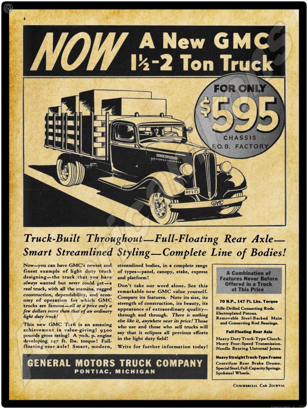 1934 GMC Trucks 1