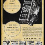 1934 champion Spark plugs 1