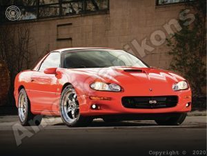 1999 Chevrolet Camaro SS Collectible Metal Sign